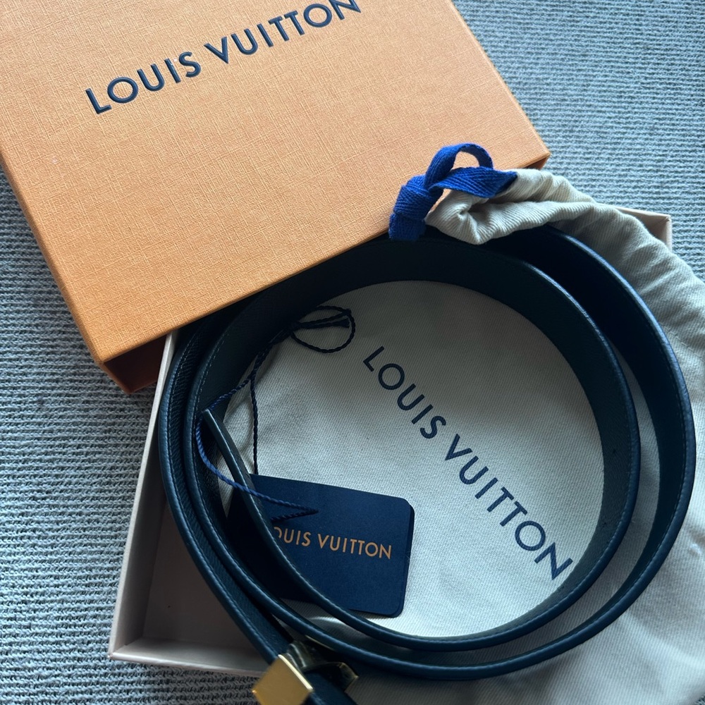 LV Initiales 30mm Reversible Belt NWT*